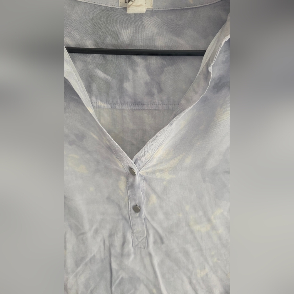 b new york Soft Blue Button-Down Shirt - Picture 3 of 4
